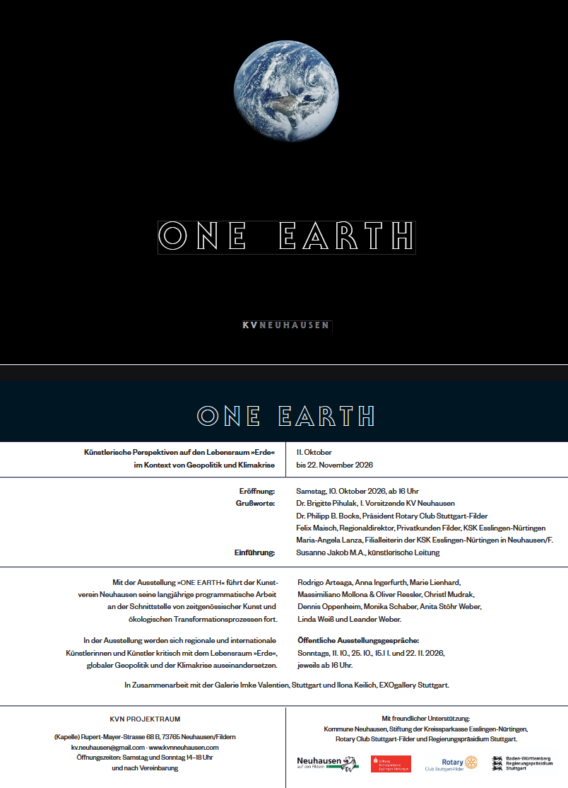 Gruppenausstellung ONE EARTH des KVN